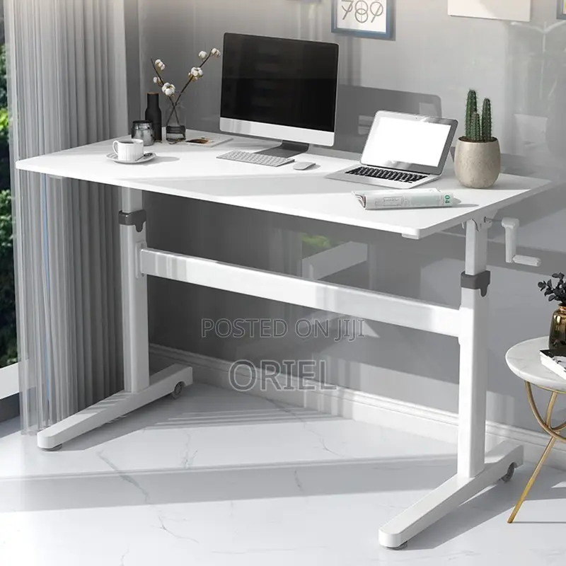 Standing Desks : Adjustable Hand Crank Standing Desk 100cm