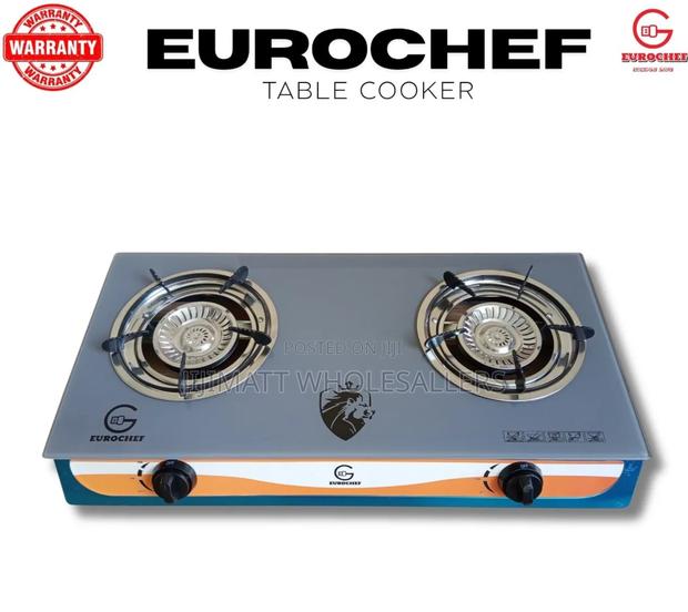 Eurochef 2 Burner Glass Top