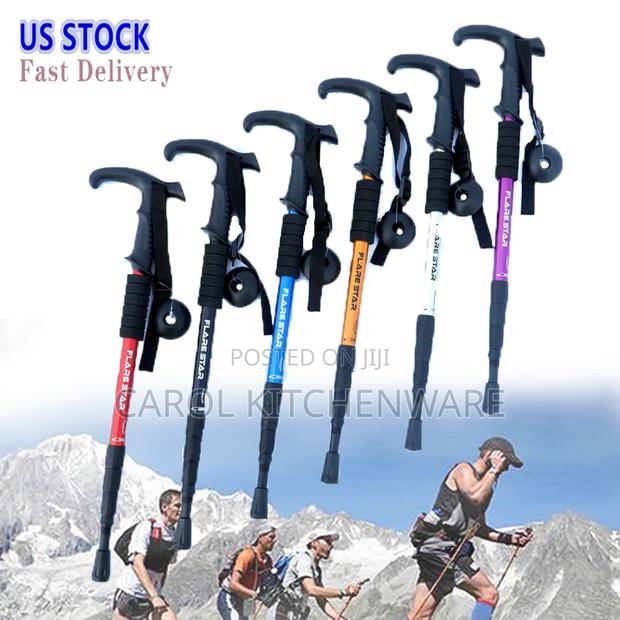 Anti Shock Trekking Pole/Hiking Stick/ Ultralight Walking Stick