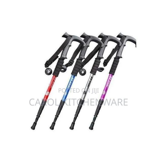 Anti Shock Trekking Pole/Hiking Stick/ Ultralight Walking Stick - thumbnail 2