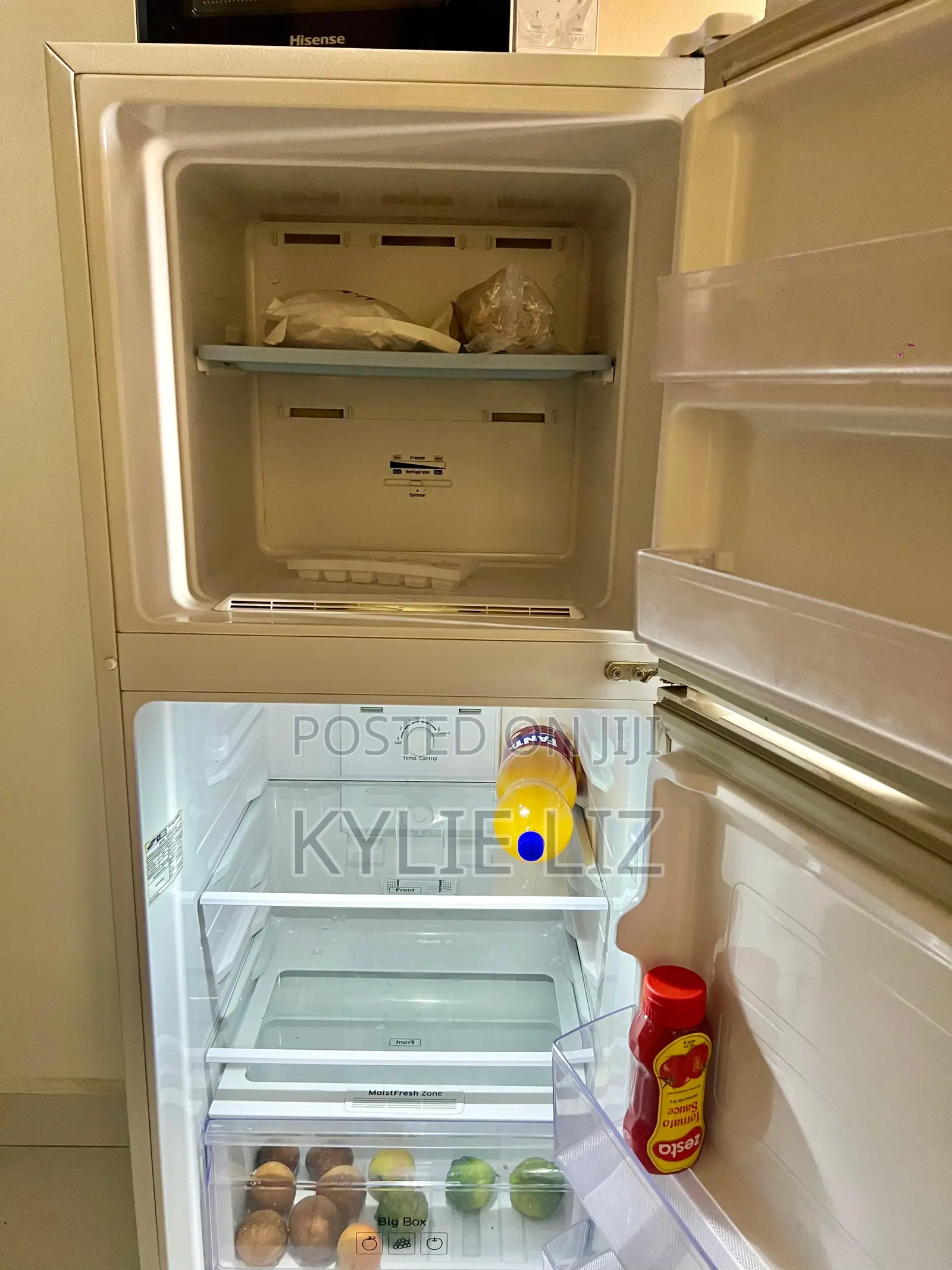 White Samsung Double Door Fridge, 208l, Inverter Fridge