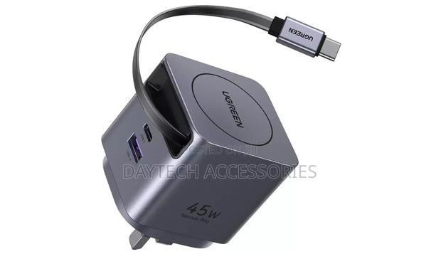 Ugreen 45w Nexode Pro (Usb-A*1 + Type-C*1) Fast Charger Adapter. - thumbnail 2