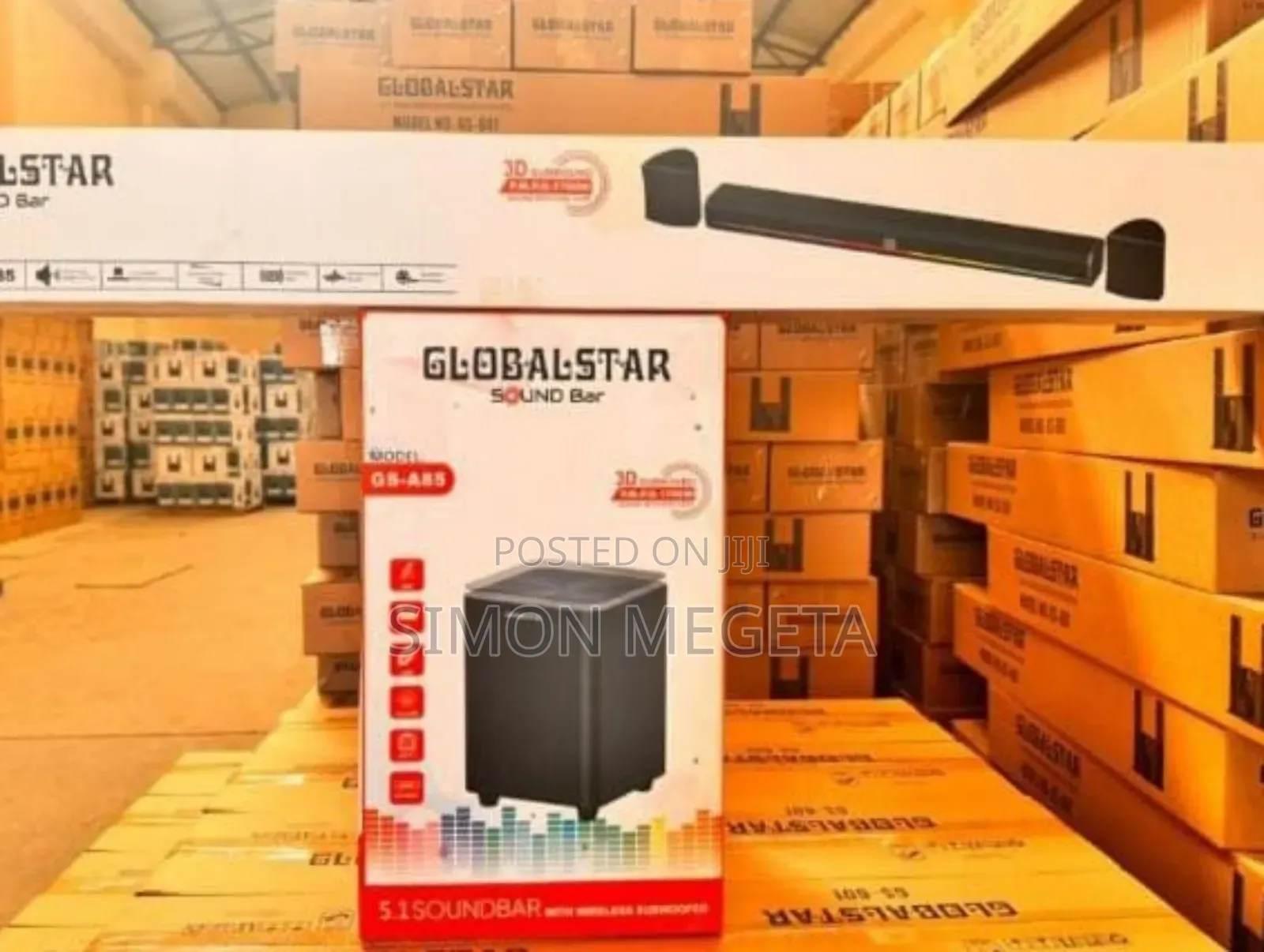 5.1 Ch Globalstar Soundbar A85 Wireless 170w