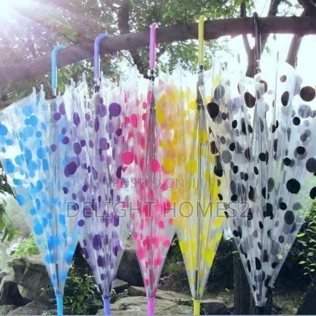 Transparent Polka Dot Umbrella_ulti - thumbnail 2