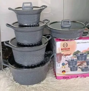 With Transparent Lids Bosch 10pcs Cookwares