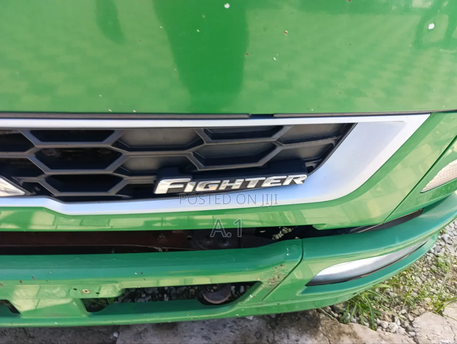 Mitsubishi Fighter With Leaf Springs