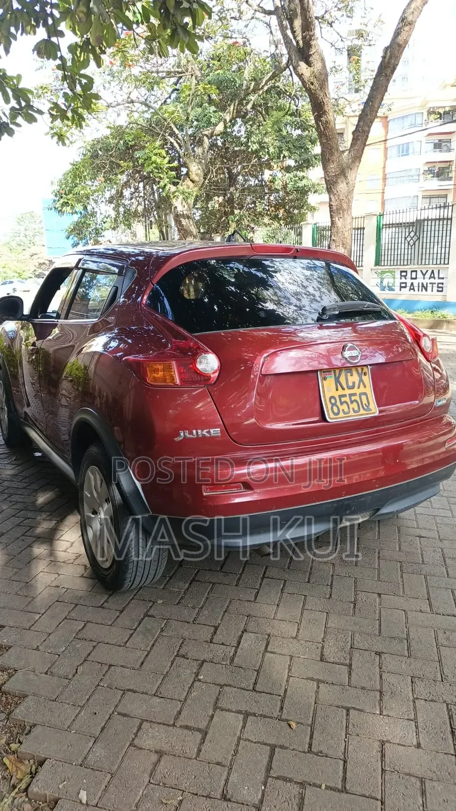 Nissan Juke 2012 Red