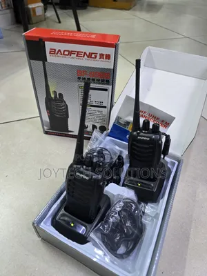 Baofeng Best Quality Walkie Talkie 5km Radius Radio Call [ Two PCS ]