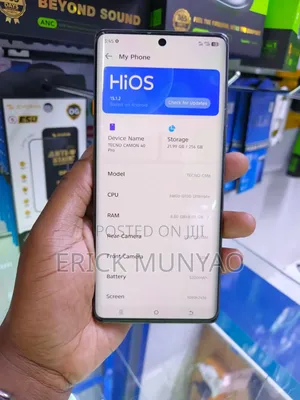 Tecno Camon 40 Pro 4G 256 GB Gray