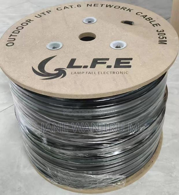 Cat 6 Outdoor Cable Uv Shielded 305m