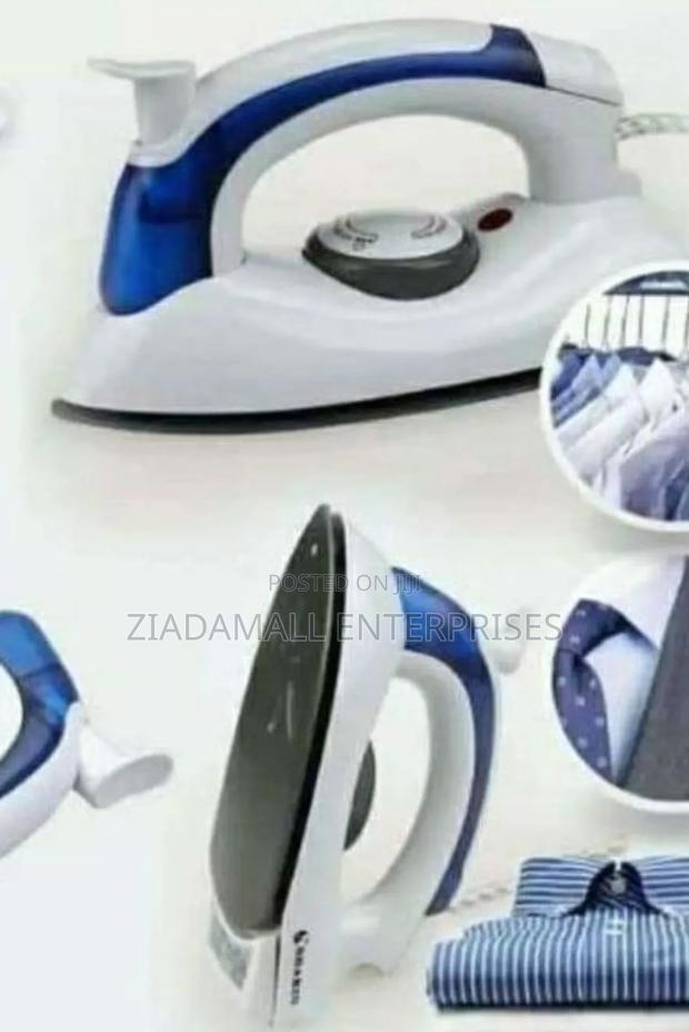 Foldable Travel Iron Box Compact Power for Wrinkle-Free Travel