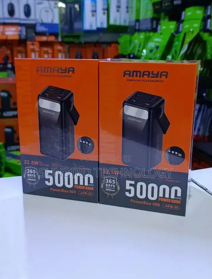 Amaya Powerbox 500 Apb-50 50,000mah Powerbank