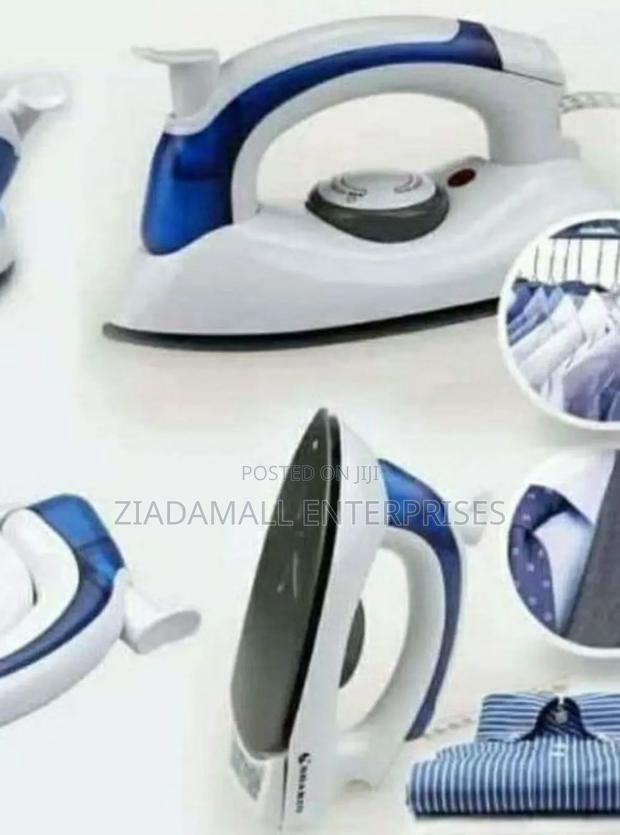 Travel Iron Box Smart Folding Design, Effortless Ironing