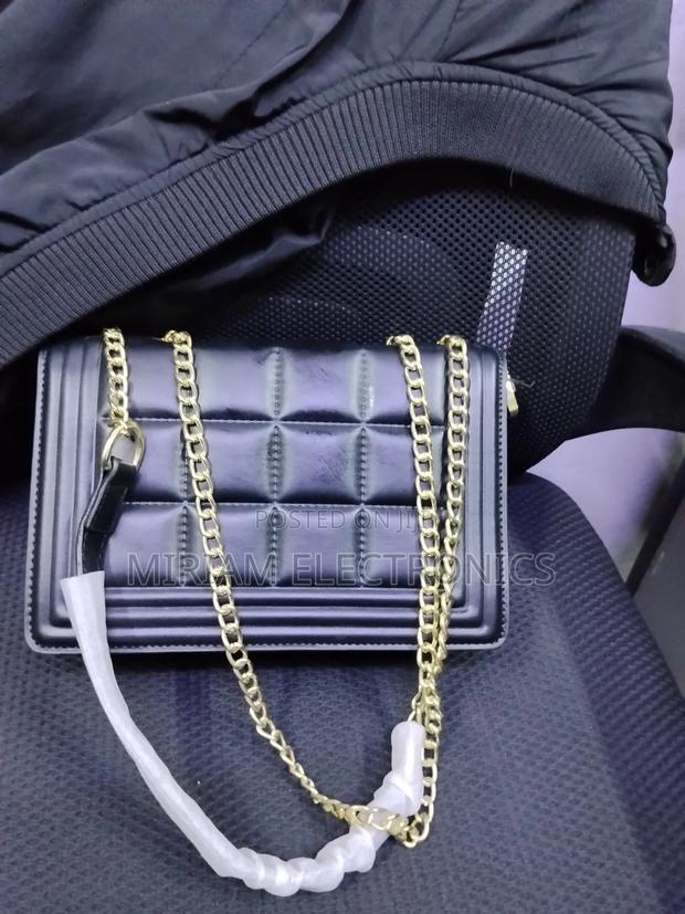 Quality Black Leather Sling Bag - thumbnail 4
