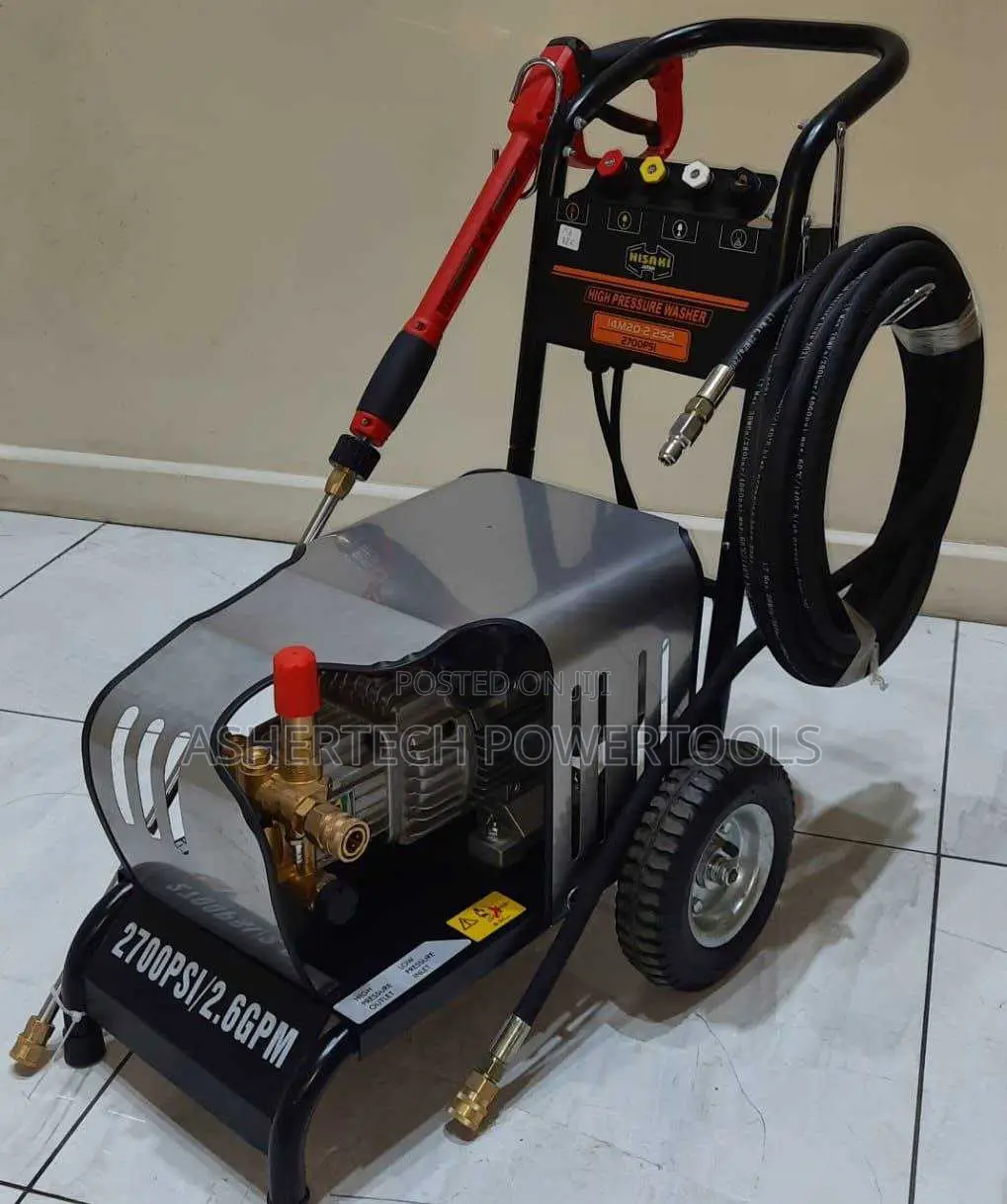 Hisaki Japan Electric Pressure Washer 3hp Motor Single Phase 2700psi