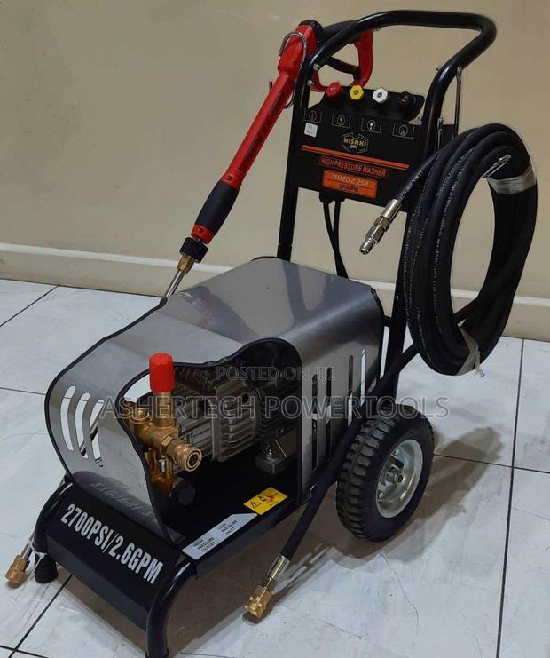 Hisaki Japan Electric Pressure Washer 3hp Motor Single Phase 2700psi