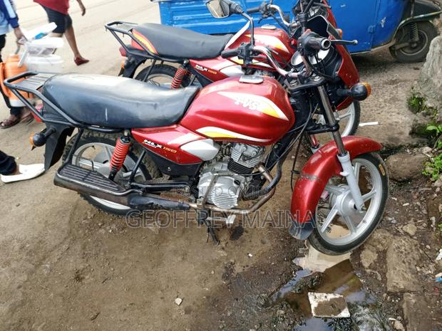 TVS HLX 125 2023 Red