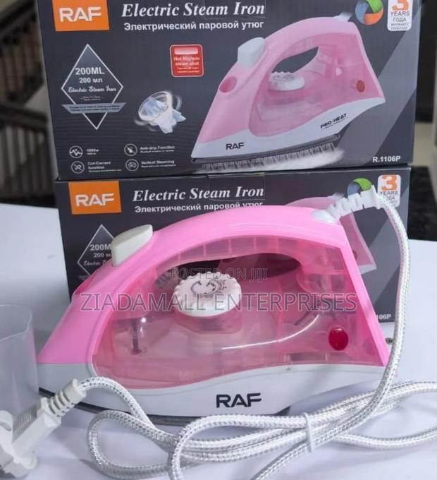 Raf Electric Steam Iron Box Powerful Performance for Effortless Ironin