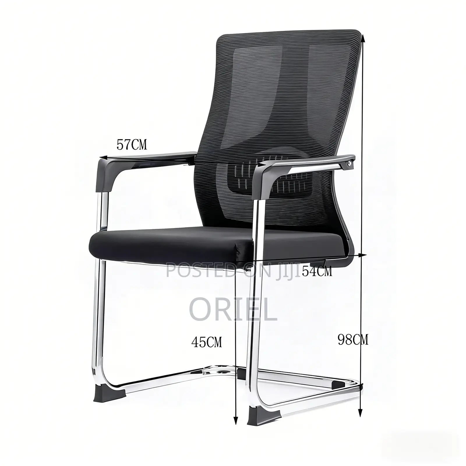 Office Boardroom Table : Breathable Mesh Conference Visitor Chair