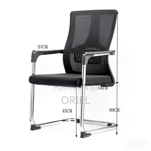 Office Boardroom Table : Breathable Mesh Conference Visitor Chair