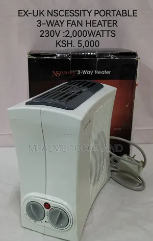Portable 3-Way Fan Heater