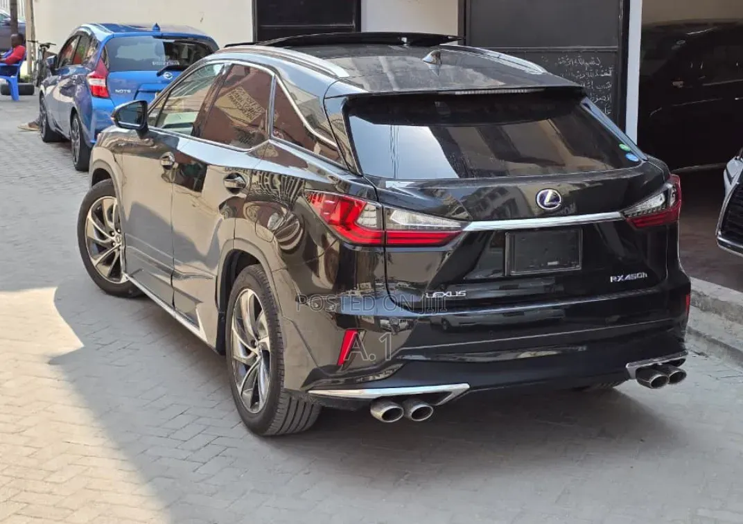 Lexus RX 450h F Sport AWD 2019 Matt Black