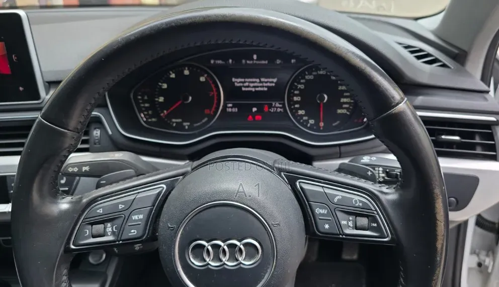 Audi A4 2018 White