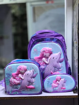 *3in1 Cartoon Theme School Backpack*
 *Type:* Back Pack