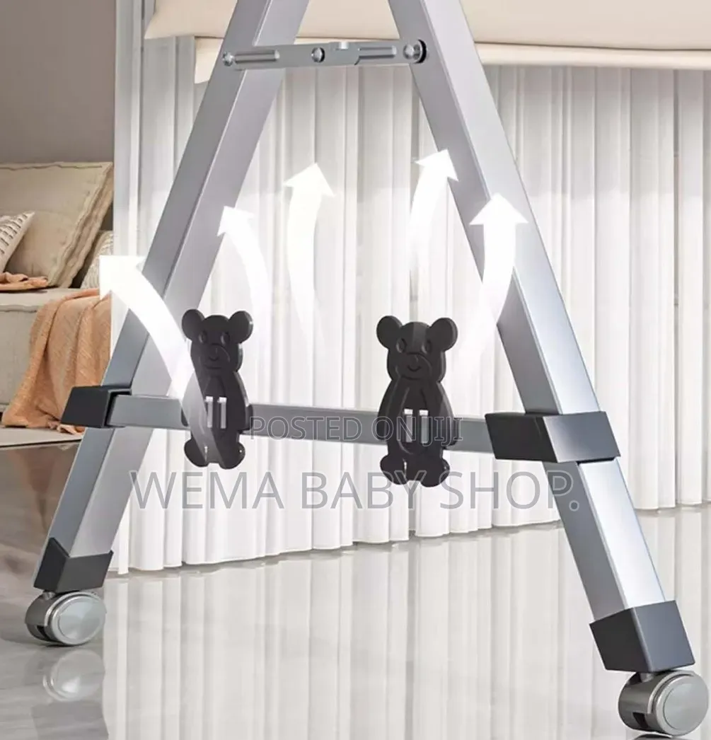 Stainless Steel Foldable and Extendable Clothes Drying Rack Upto 2.4m)