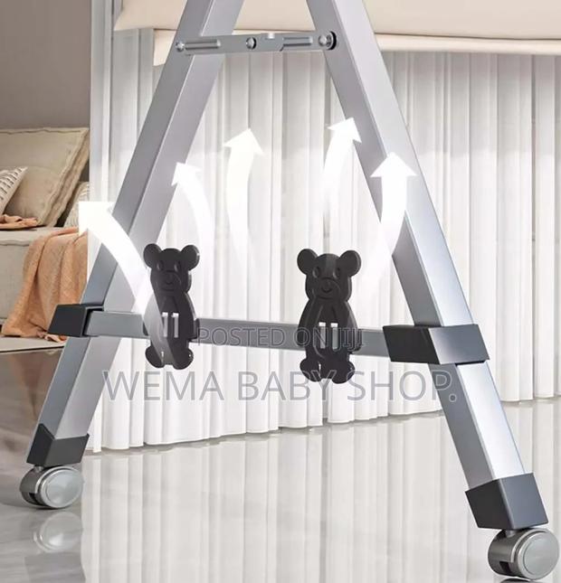 Stainless Steel Foldable and Extendable Clothes Drying Rack Upto 2.4m) - thumbnail 3