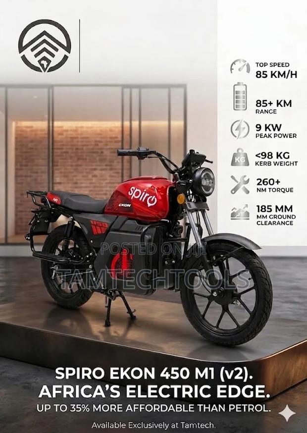 New Motorcycle 2025 Red - thumbnail 4