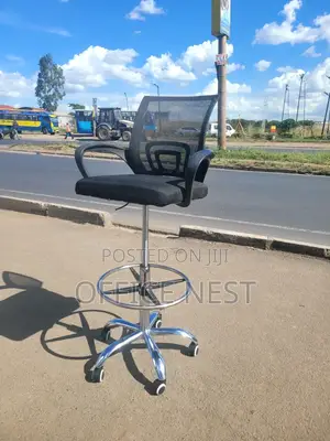 High Back Counter Mesh Chair