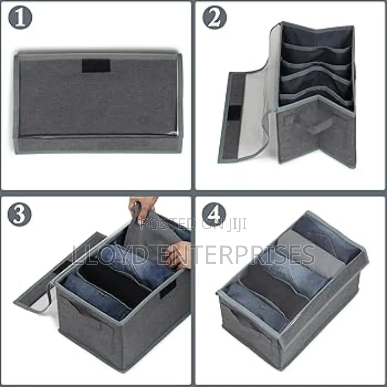 Cloth Storage Box - Collapsible