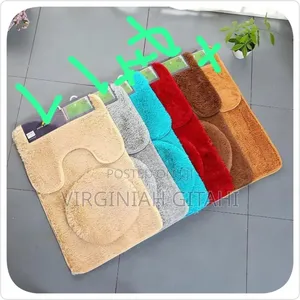 *3 in 1 Fluffy Toilet Mats