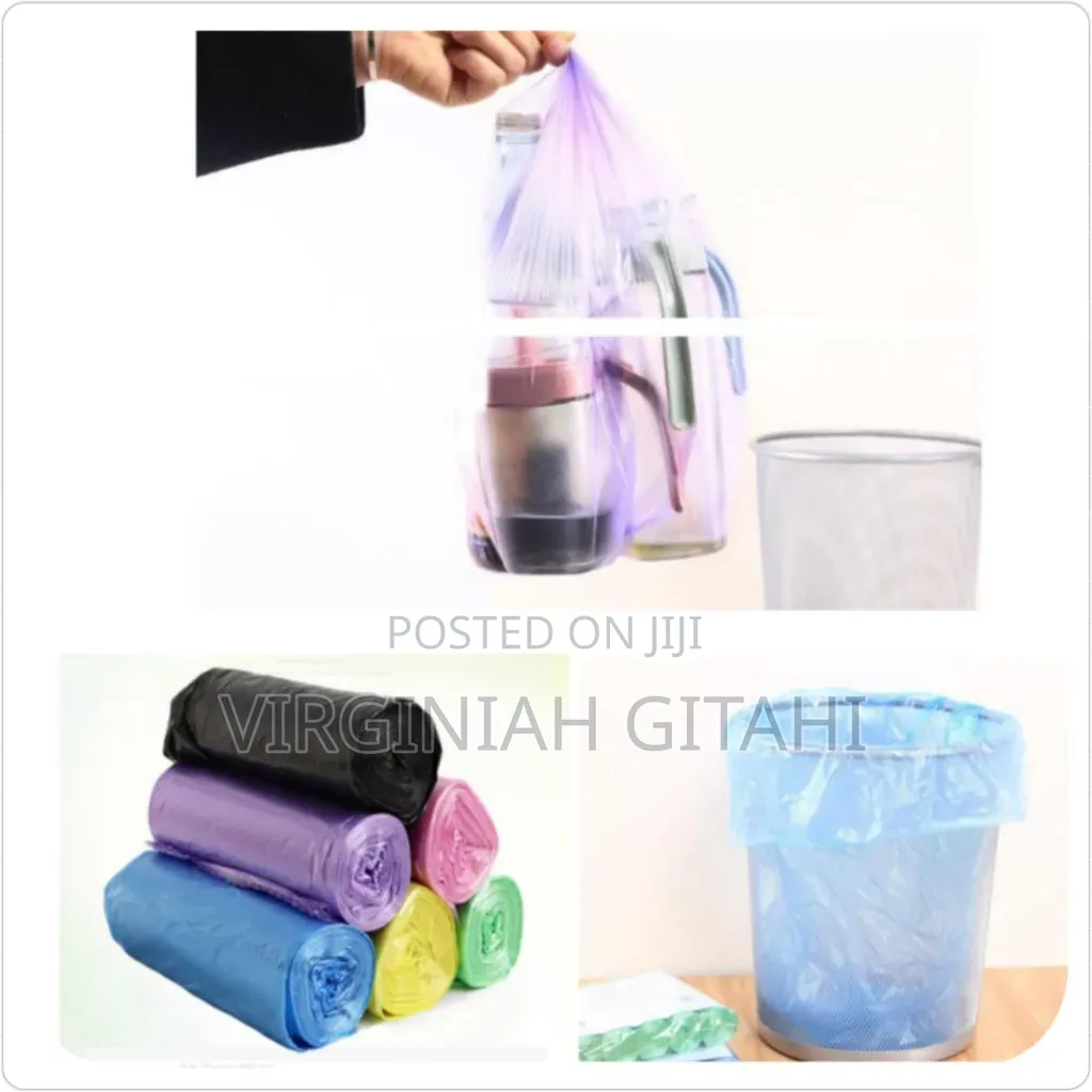 *Multicolor Trash Bag