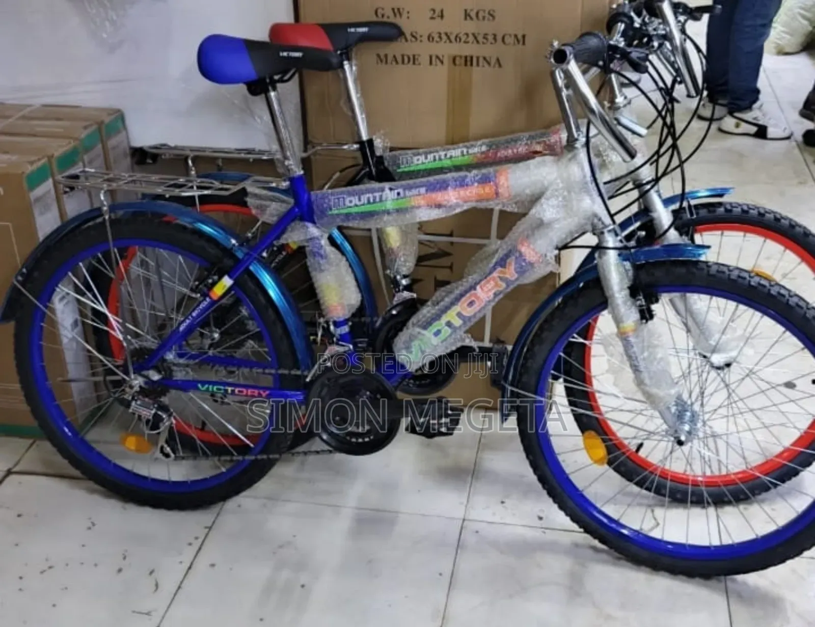 Size 24 Inches Victory Bicycle With Gear