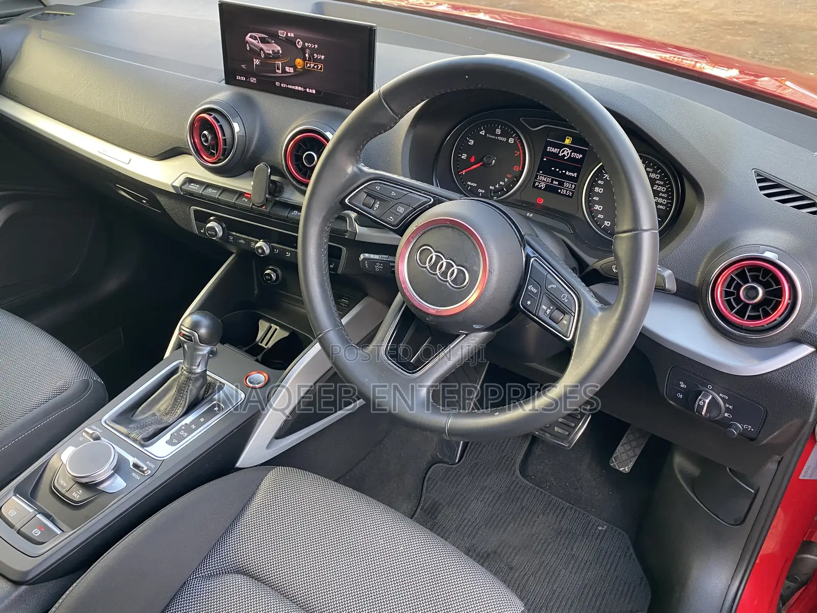 Audi Q2 1.0 TFSI FWD 2019 Red