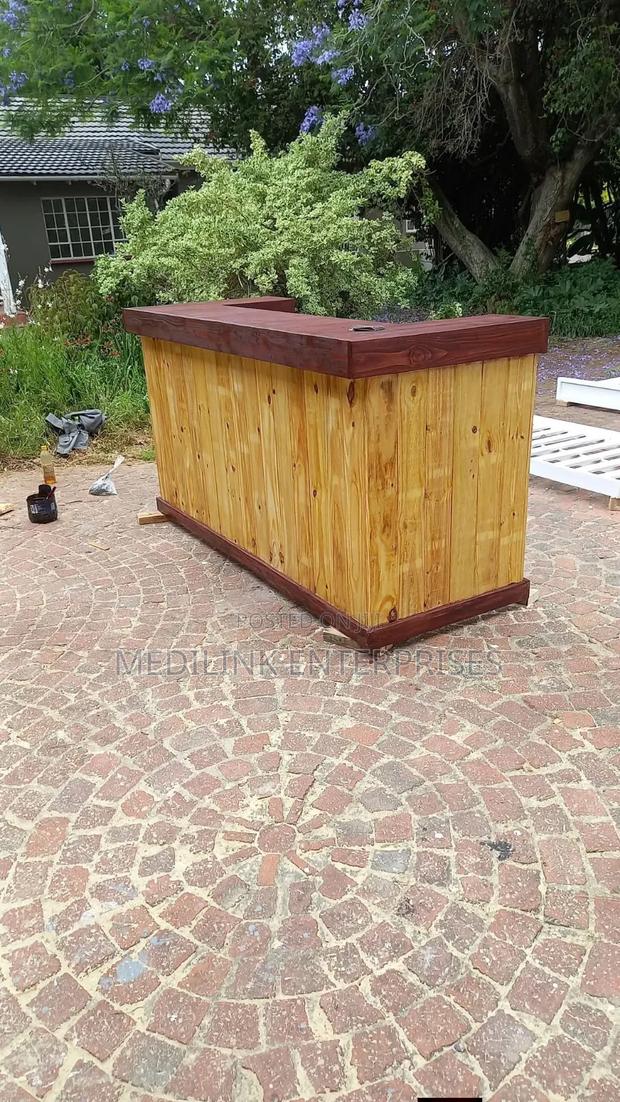 Wooden Bar Counter