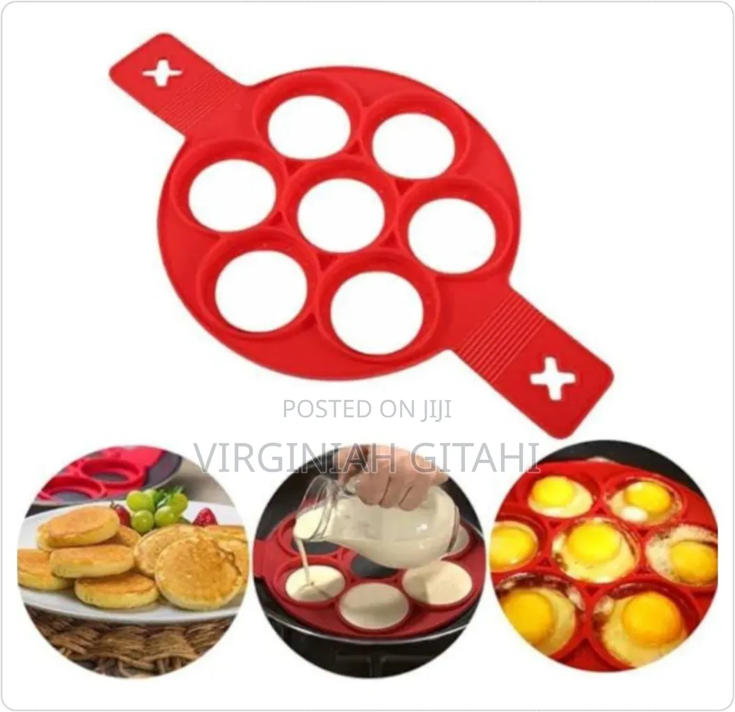Silicone Shaper Non Stick Fantastic Egg Pancakes Maker