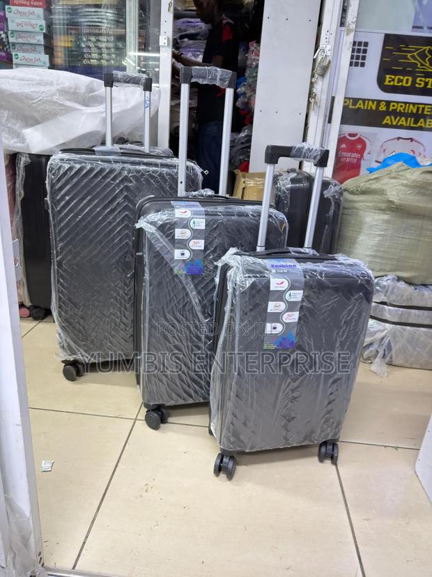 Size 29" 3 Inn1 Rubber Unbreakable Set Suitcase