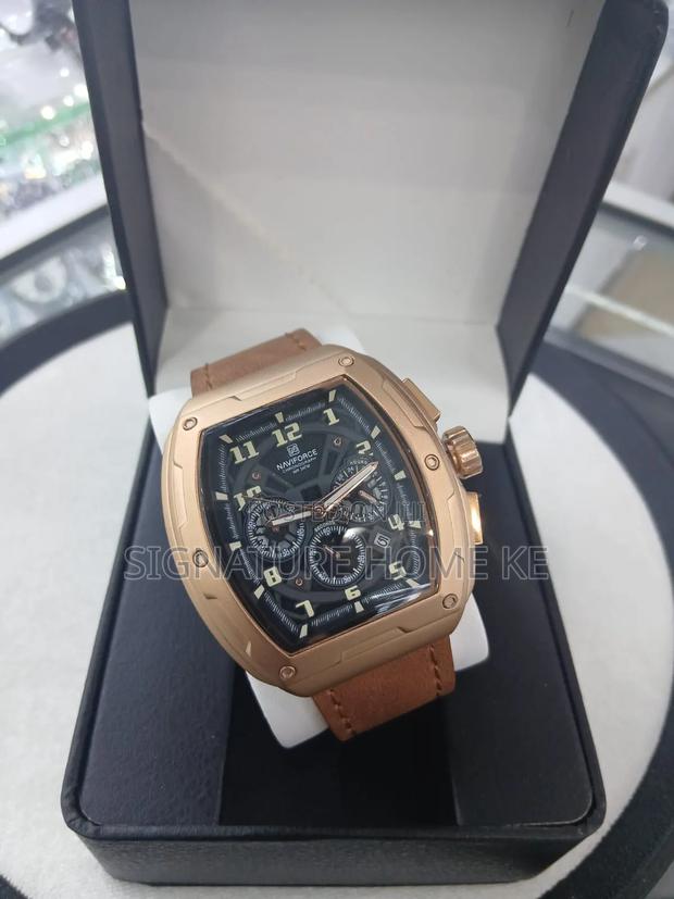 Naviforce Gents Leather Strap - thumbnail 7