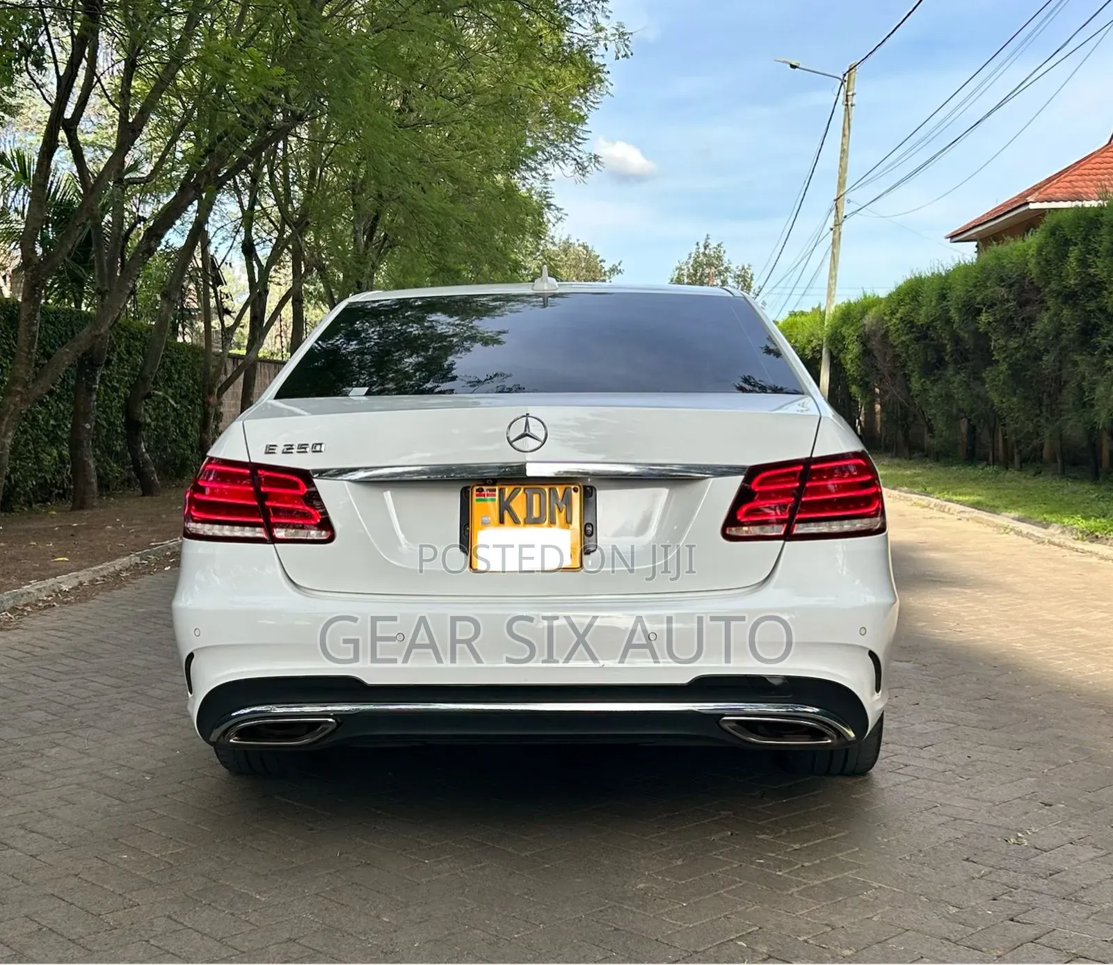 Mercedes-Benz E250 2016 White