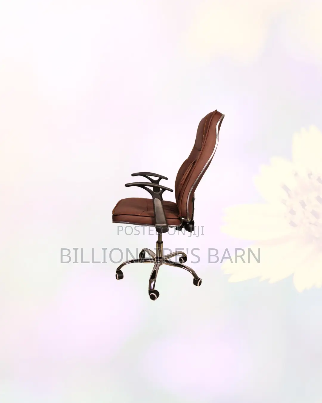 Ergonomic Executive Leather Chair High Back Padded Armrest Office