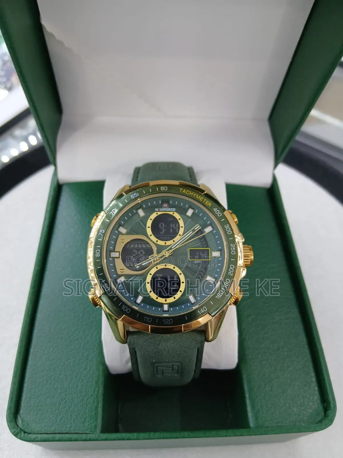 Naviforce Leather Strap