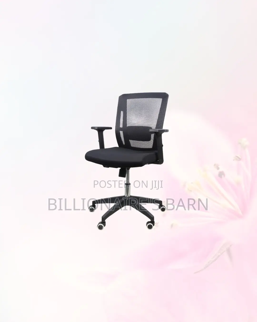 The Barn Origin Chair Mid Back Nylon Base Support Ergonomic