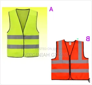 Red & Green High Visibility Safety Vest