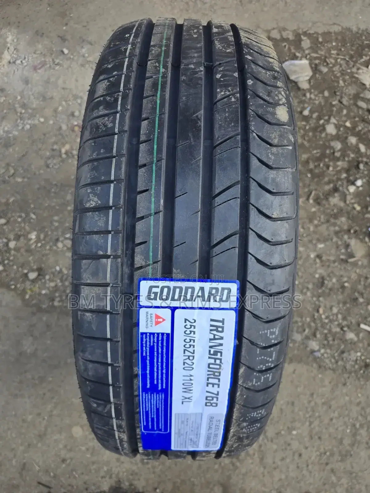 255 /55 R20 Goddard Tyres (Highway)
