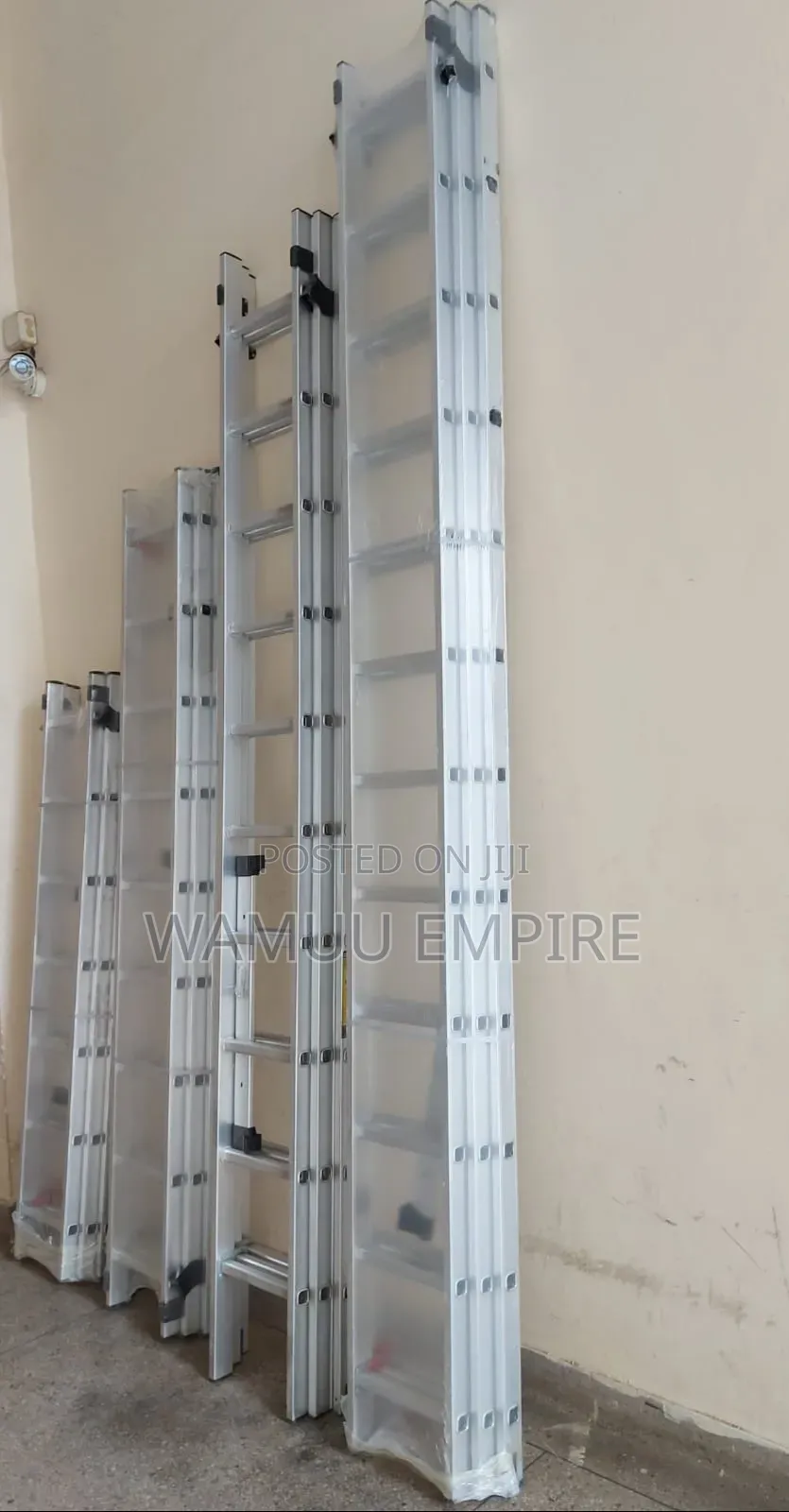 3x12/32ft/9m Aluminum Triple Extension Ladder