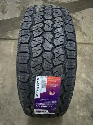 265 /60 R18 Apollo Tyres (All Terrein) India.