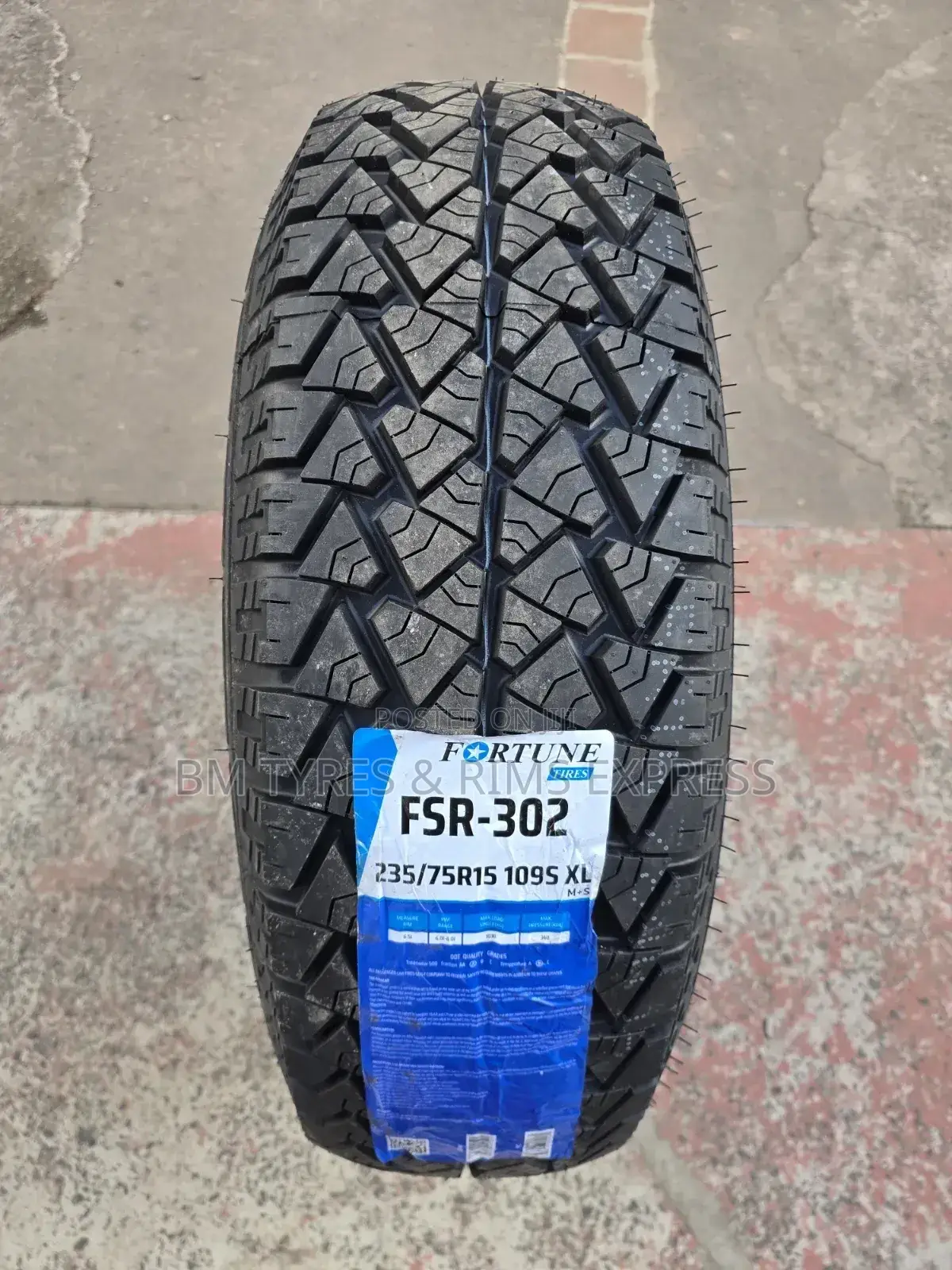 235 /75 R15 Fortune.